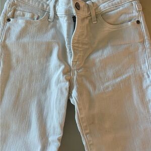 Abercrombie & Fitch Cream Denim Jeans